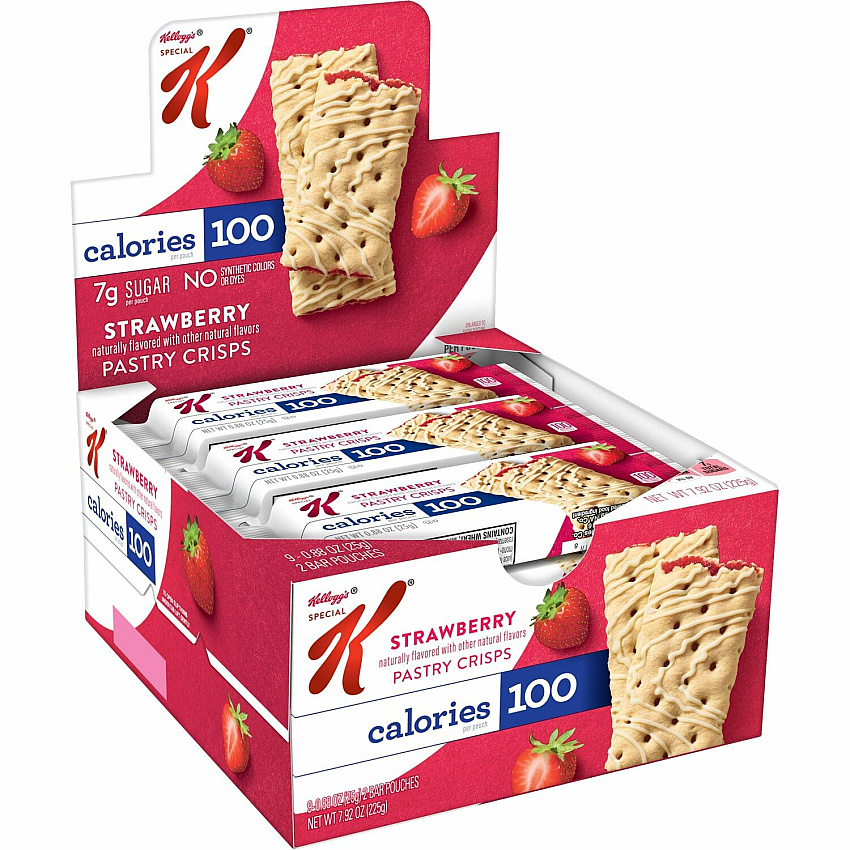 Special K Pastry Crisps: Strawberry (KEB56924)