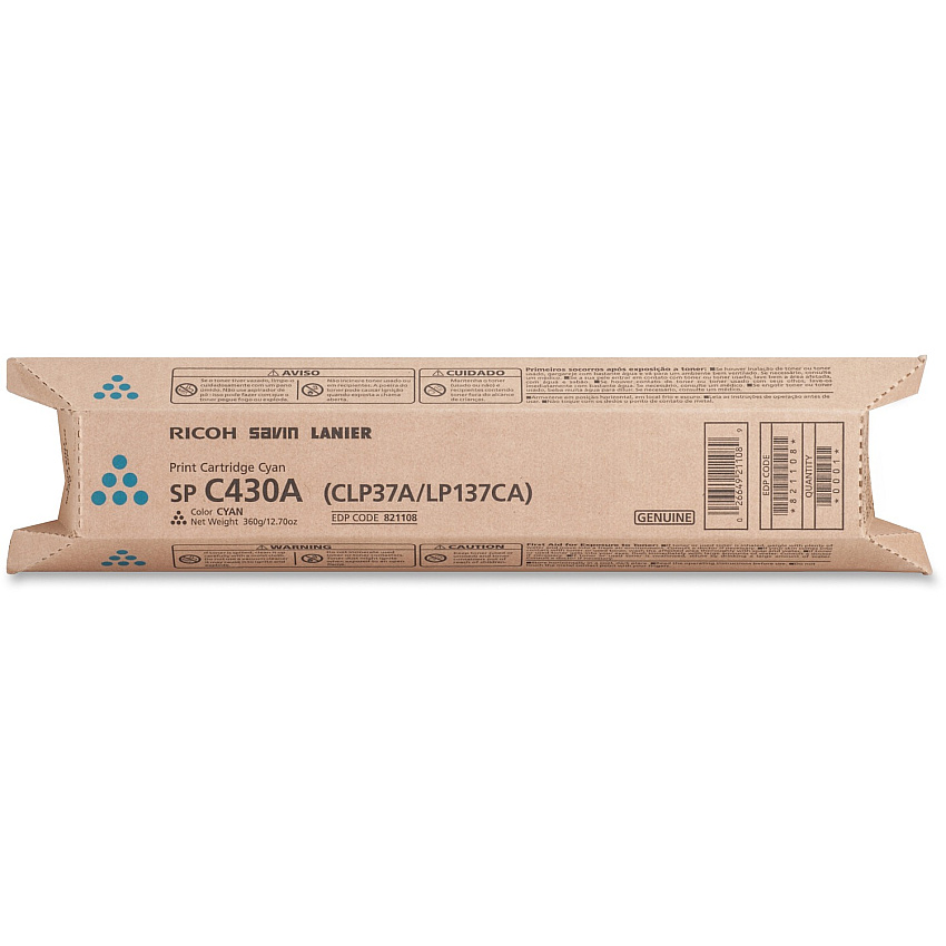Ricoh SP C430A Original Toner Cartridge (RIC821108)