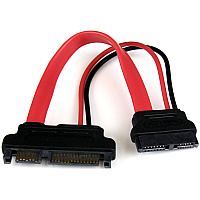StarTech Slimline Sata To Sata Adapter W/power (SLSATAADAP6)