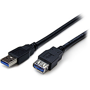 StarTech 6 Ft Black Usb 3 Extension Cable A To A (USB3SEXT6BK)