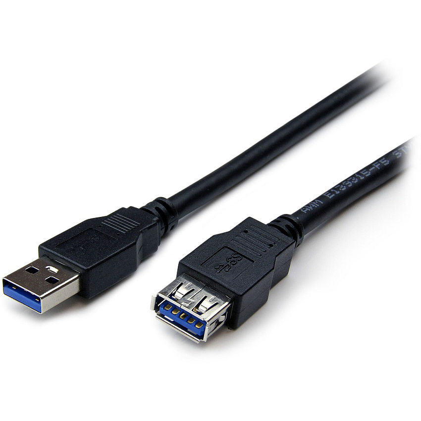 StarTech 6 Ft Black Usb 3 Extension Cable A To A (USB3SEXT6BK)