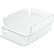 Lorell Stacking Letter Trays (80655)