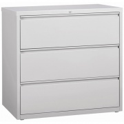 Lorell 3-Drawer Light Gray Lateral Files (88032)