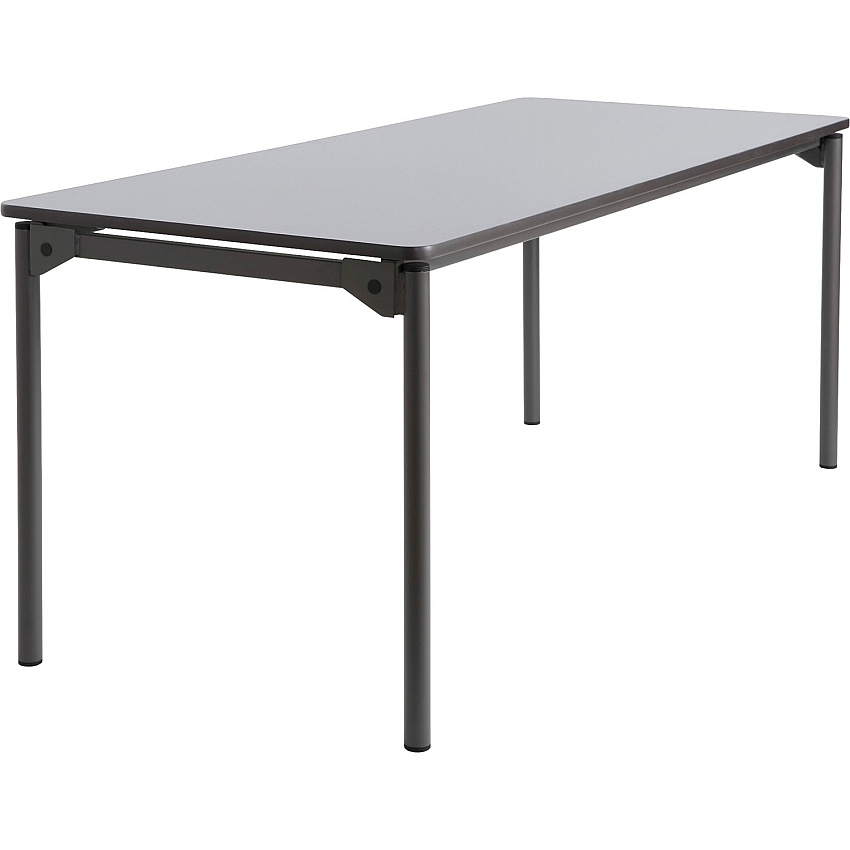 Iceberg Maxx Legroom Wood Folding Table (ICE65827)