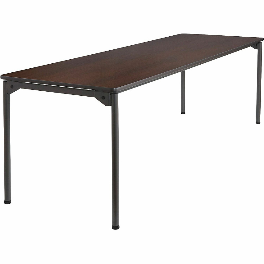 Iceberg Maxx Legroom Wood Folding Table (ICE65834)