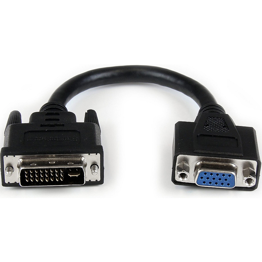 StarTech 8in Dvi To Vga Cable Adapter M/f (DVIVGAMF8IN)