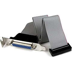 StarTech Lp 16in Parallel Port Header Cable (PLATE25F16LP)