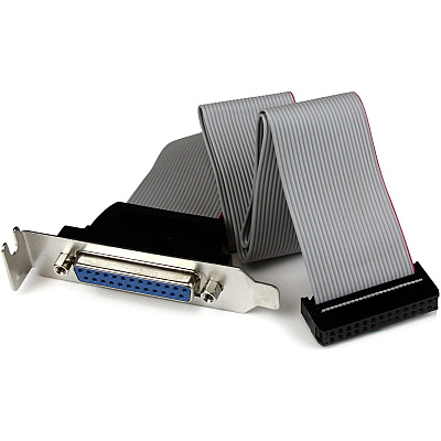 StarTech Lp 16in Parallel Port Header Cable (PLATE25F16LP)