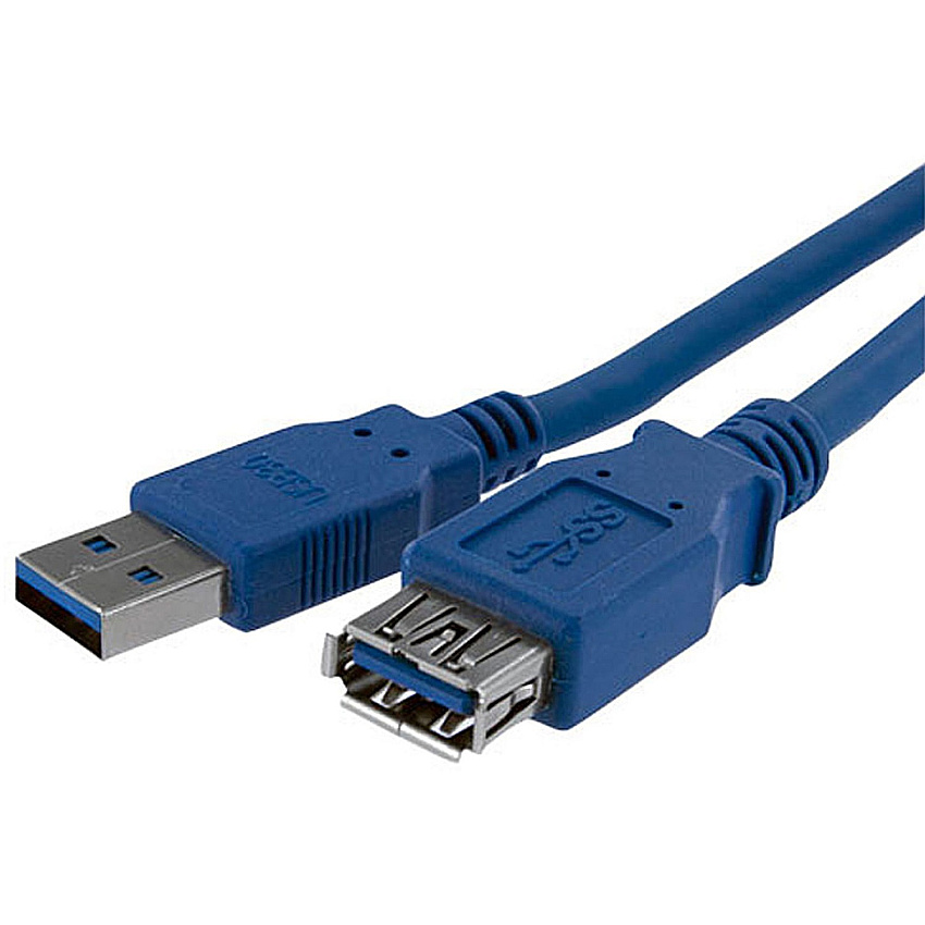 StarTech 1m Blue Usb 3.0 Extension Cable M/f (USB3SEXT1M)
