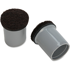 Lorell Replacement Chair Tips with Felt (LLR49323)