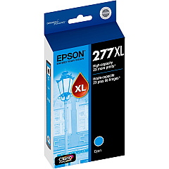 Epson Claria 277XL Original High Yield Ink Cartridge - Cyan - 1 Each (EPST277XL220S)
