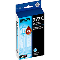 Epson Claria 277XL Original High Yield Inkjet Ink Cartridge - Light Cyan - 1 Each (EPST277XL520S)