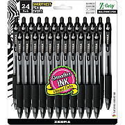 Zebra Z-Grip Retractable Ballpoint Pens (ZEB12221)