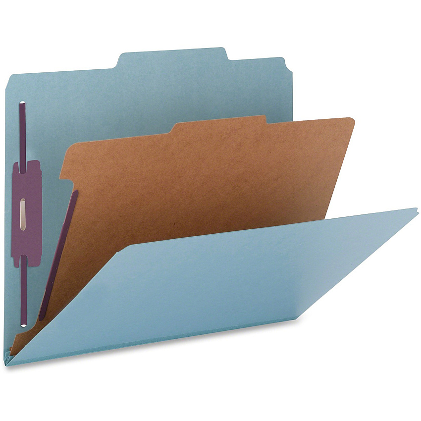 Nature Saver 2/5 Tab Cut Legal Recycled Classification Folder (NATSP17219)