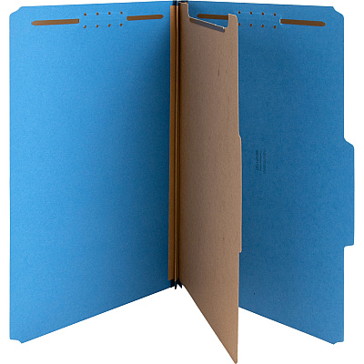 Nature Saver 2/5 Tab Cut Legal Recycled Classification Folder (NATSP17221)