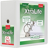 Cardinal Xtralife ClearVue Locking Slant-D Binders (CRD26360)