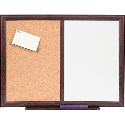 Lorell Combo Dry-Erase/Cork Board (LLR84270)