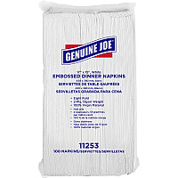 Genuine Joe Embossed Dinner Napkins (GJO11253)