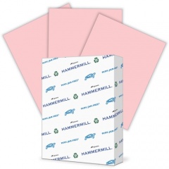 Hammermill Paper for Copy 8.5x11 Laser, Inkjet Colored Paper - Pink - Recycled - 30% Recycled Content (104463)
