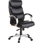 Lorell Executive High-back Chair with Flexing Arms (LLR60620)