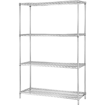 Lorell Industrial Wire Starter Shelving Unit (LLR84181)