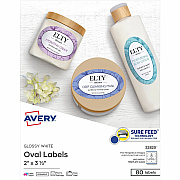 Avery Easy Peel Oval Labels (AVE22820)