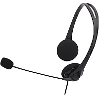 Compucessory Lightweight Stereo Headphones with Mic (CCS15154)