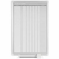 MasterVision Magnetic In/Out Vertical Planner Board (BVCGA02109830)