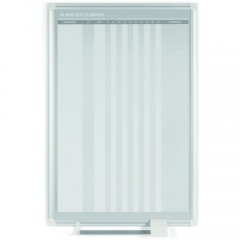 MasterVision Magnetic In/Out Vertical Planner Board (GA02109830)