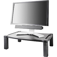 Kantek Extra Wide Adjustable Monitor Laptop Stand 20inx13in Single (KTKMS500)