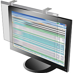 Kantek LCD Privacy/antiglare Wide Screen Filters Silver (KTKLCD22WSV)
