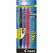 Pilot FriXion .7mm Clicker Erasable Gel Pens (PIL31467)