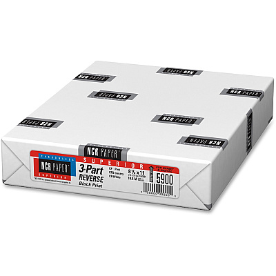 NCR Paper Superior 3-part Reverse Carbonless Paper - Multi (NCR5900)