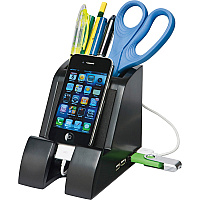 Victor Smart Charge USB Hub Pencil Cup (VCTPH600)