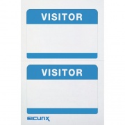 SICURIX Self-adhesive Visitor Badge (67630)
