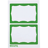 SICURIX Self-adhesive Visitor Badge (BAU67646)