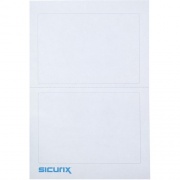 SICURIX Self-adhesive Visitor Badge (67641)