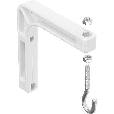 Quartet Mounting Bracket for Projector Screen - White (QRTAW6Q)