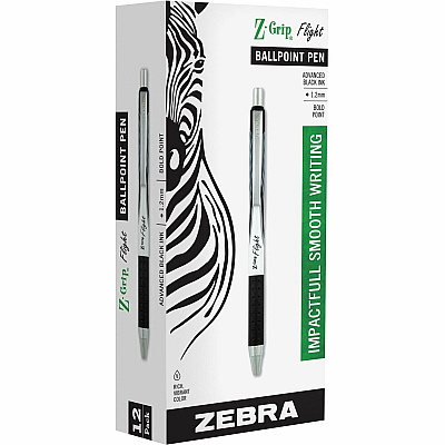 Zebra Z-Grip Flight Retractable Pens (ZEB21910)