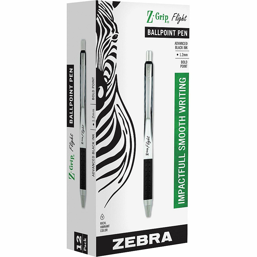 Zebra Z-Grip Flight Retractable Pens (ZEB21910)