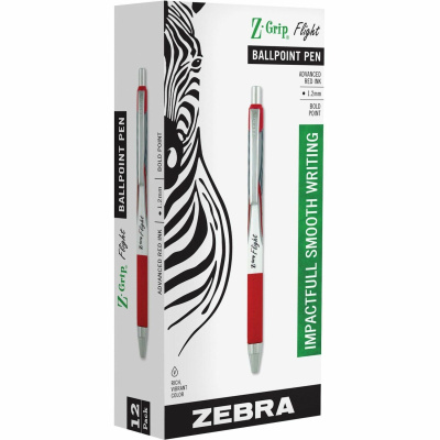 Zebra Z-Grip Flight Retractable Pens (21930)