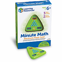Learning Resources Minute Math Electronic Flash Card (LRNLER6965)