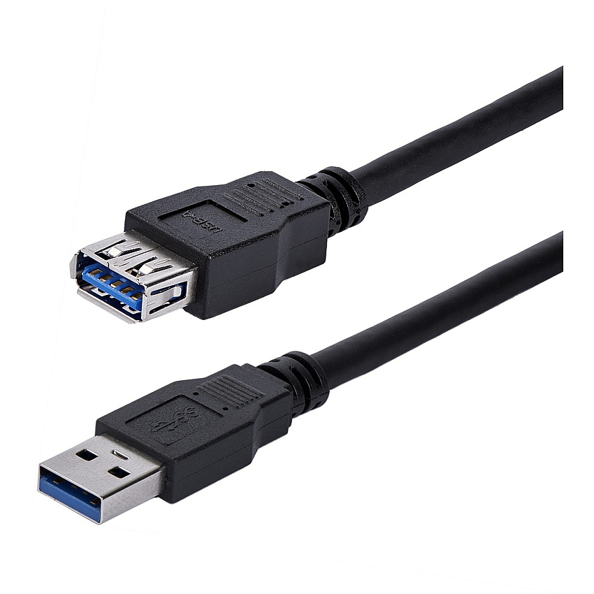 StarTech 1m Black Usb 3.0 Extension Cable M/f (USB3SEXT1MBK)