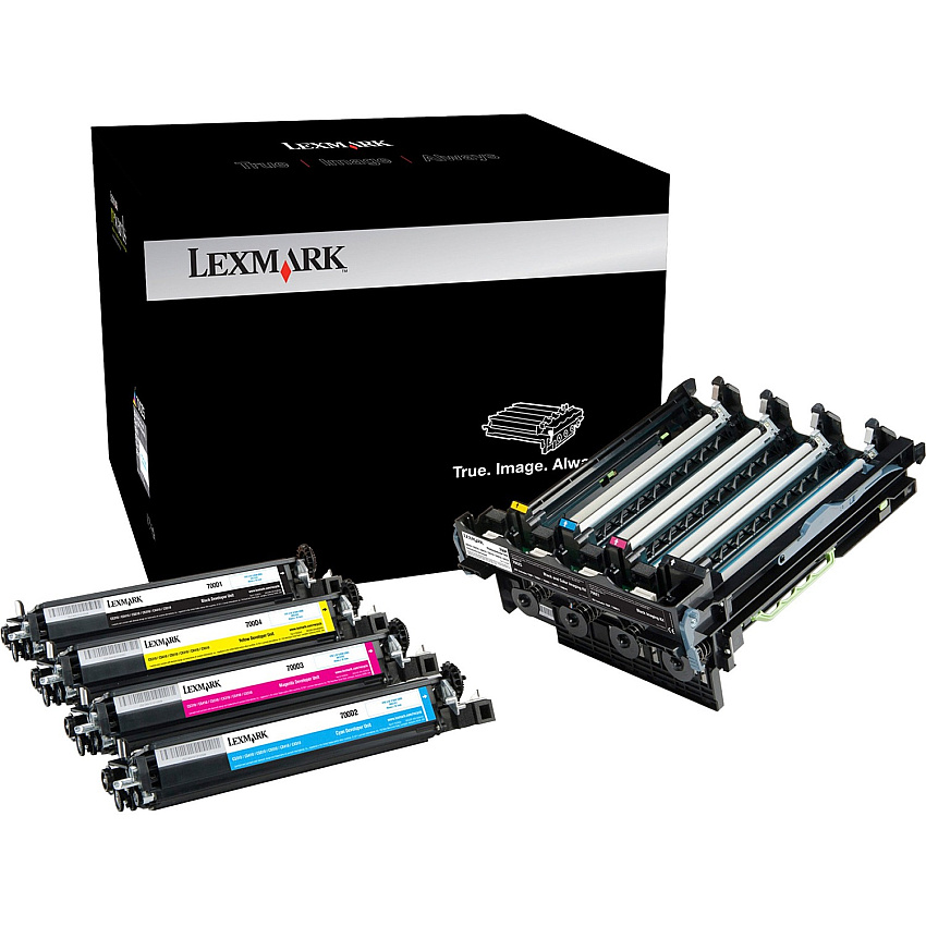 Lexmark 700Z5 Black and Colour Imaging Kit (70C0Z50)
