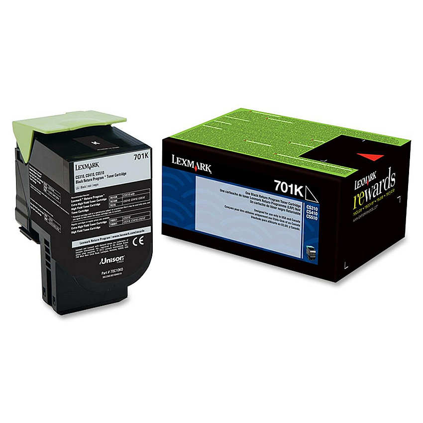 Lexmark Unison 701K Toner Cartridge (LEX70C10K0)