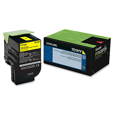 Lexmark Unison 701HY Toner Cartridge (LEX70C1HY0)