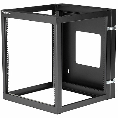 StarTech 12u Open Frame Wall Mount Server Rack (RK1219WALLOH)