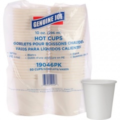 Genuine Joe Lined Disposable Hot Cups (19046CT)