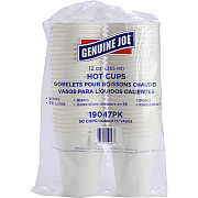 Genuine Joe 12 oz Disposable Hot Cups (GJO19047CT)
