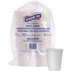 Genuine Joe Lined Disposable Hot Cups (19045CT)